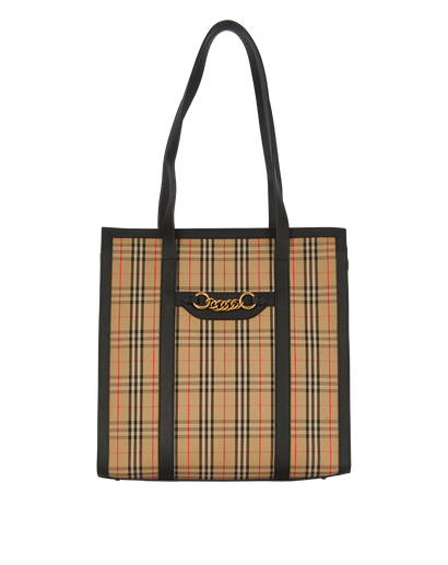 Check Link Tote, &pound;450, Front view